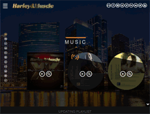Tablet Screenshot of harleymuscle.com